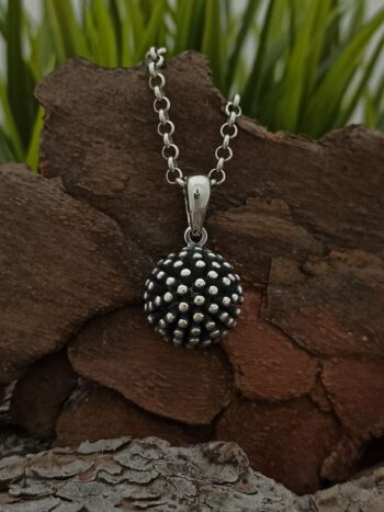 Сребърен медальон