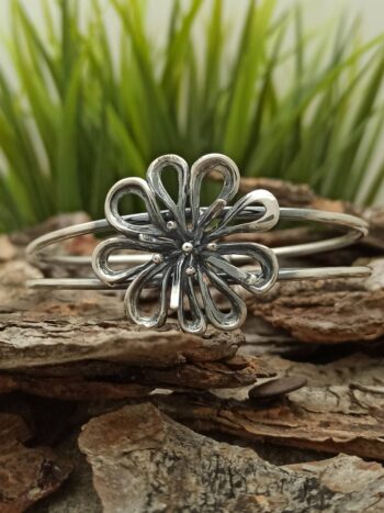 Дамска сребърна гривна 