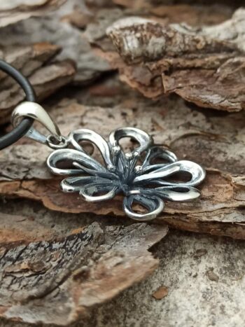 Дамски сребърен медальон 925m