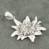 Дамски сребърен медальон ЕДЕЛВАЙС 879M Студио Николас Български производител на сребърна бижутерия за мъже и жени