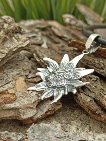 Сребърен медальон „ЕДЕЛВАЙС“