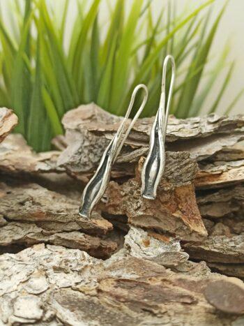 Дамски сребърни обеци 893E