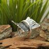 Сребърен пръстен за жени 957R Студио Николас български производител на бижута за мъже