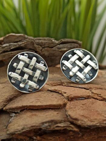 Сребърни обеци 