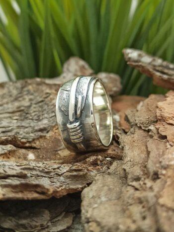 Мъжки сребърен пръстен 