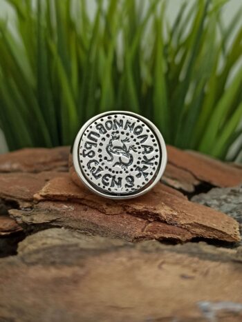 Мъжки сребърен пръстен 