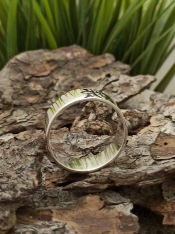 Мъжки сребърен пръстен 329T