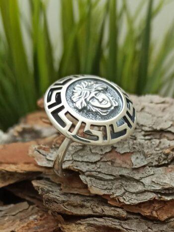 Пръстен с образа на МЕДУЗА 273R