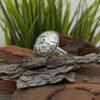 Дамски сребърен пръстен с етно мотиви