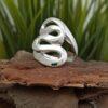 Дамски сребърен пръстен 431R