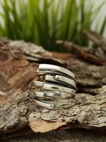 Дамски сребърен пръстен 467R