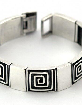 Дамска сребърна гривна 441B