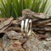Дамски сребърен пръстен 109R  изчистен модел с прецизно монтиран цирконий Красива бижутерия от сребро и злато Студио Николас