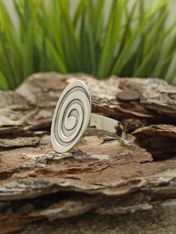 Дамски сребърен пръстен ЕЛИПСА 541R