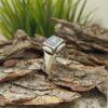Дамски сребърен пръстен с керамика Студио Николас