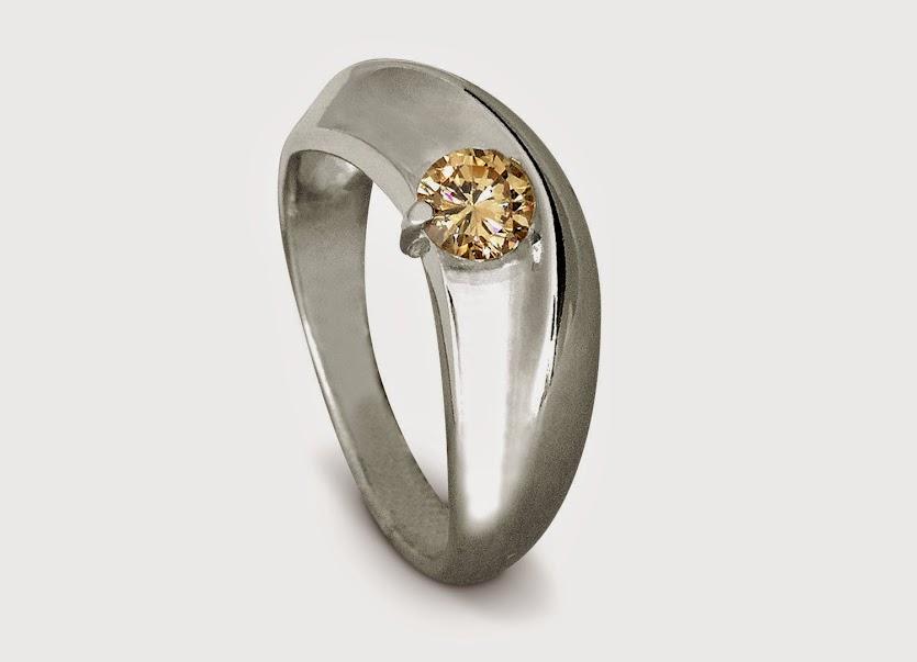 Дамски сребърен пръстен с цирконий 115R