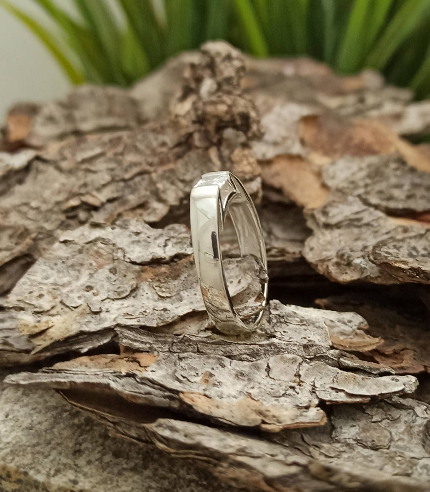 Дамски сребърен пръстен с цирконий 125R