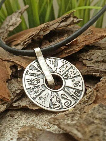 Сребърен медальон КИТАЙСКИ ЗОДИАК