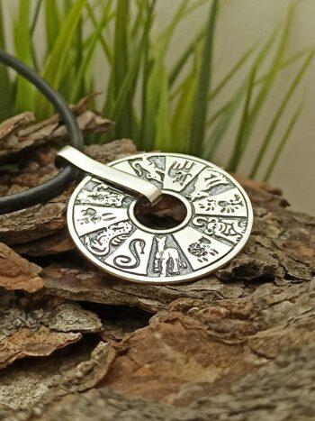 Сребърен медальон КИТАЙСКИ ЗОДИАК