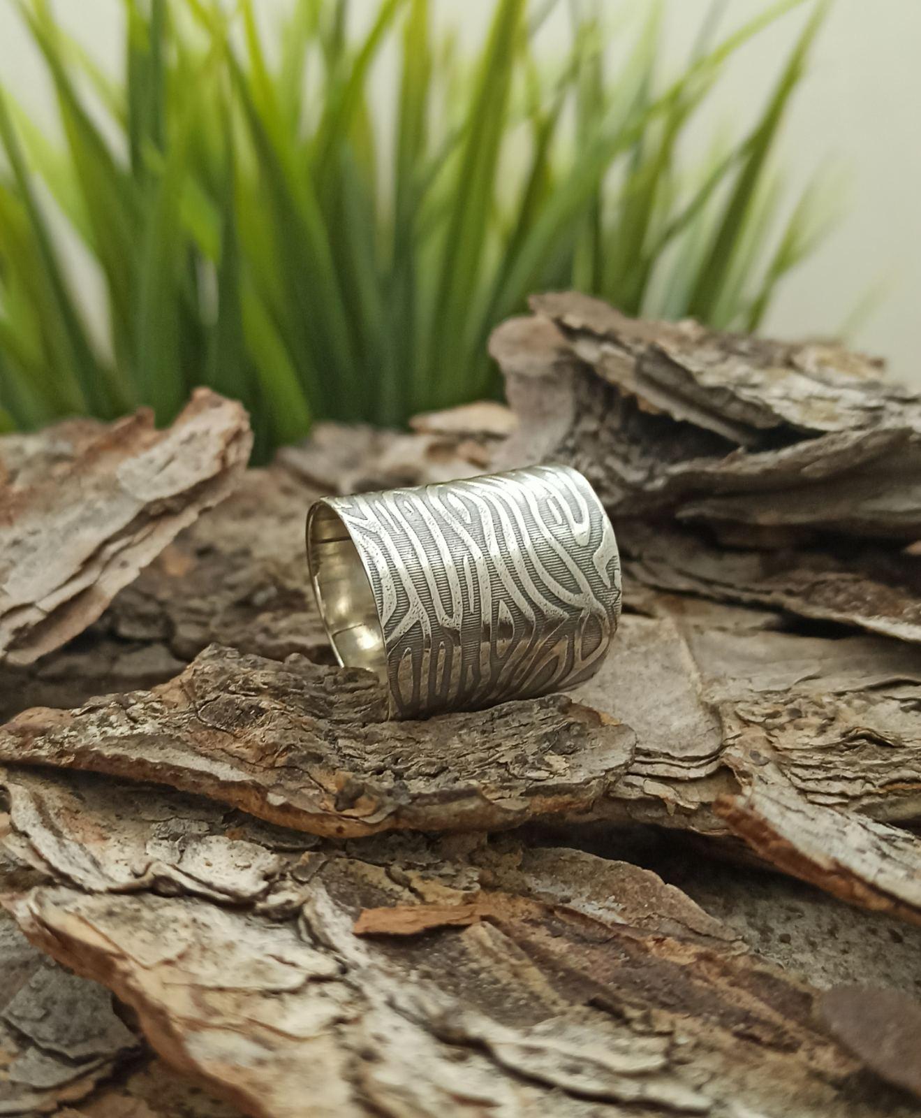 Дамски сребърен пръстен - 651R, модел на Николас Регулируем пръстен от сребро 925 Български производител на сребърна бижутерия за мъже и жени
