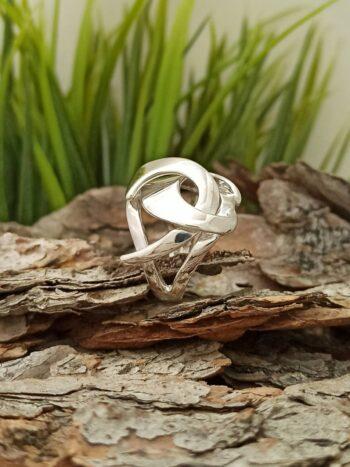 Дамски сребърен пръстен 835R