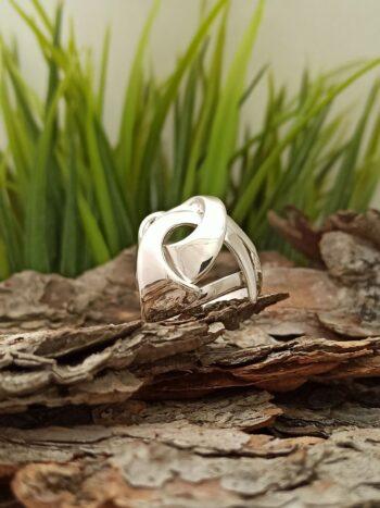 Дамски сребърен пръстен 835R