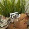 Дамски сребърен пръстен модел 820R на Студио Николас комплекта с обеци пръстен и медальон