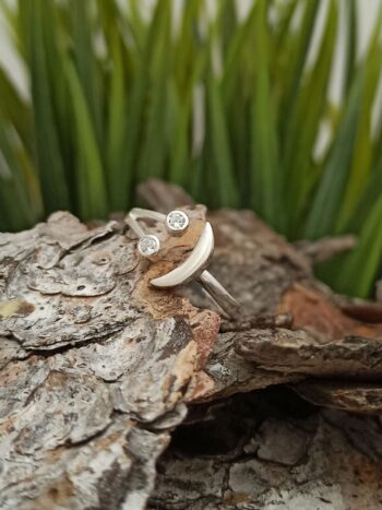 Дамски сребърен пръстен 