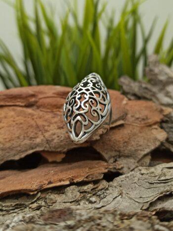 Дамски сребърен пръстен 1210R