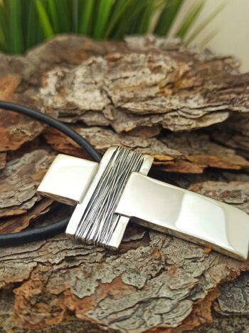 Mасивен сребърен кръст 486M