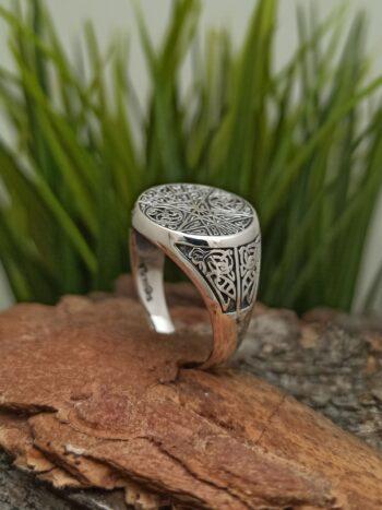 Мъжки сребърен пръстен 