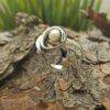 Дамски сребърен пръстен с перла 1169R