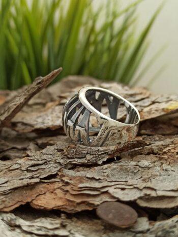 Масивен пръстен от сребро 444R