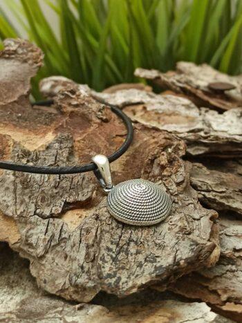 Дамски сребърен медальон 1360M