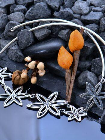 Дамско сребърно колие 