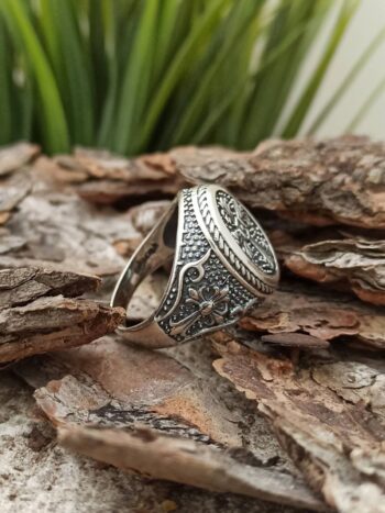 Масивен сребърен пръстен 1389R 