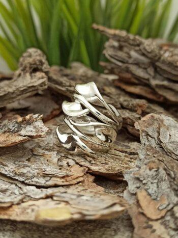 Дамски сребърен пръстен 1357R