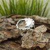 Сребърен пръстен „ЛУНА“