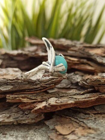 Пръстен с тюркоаз 