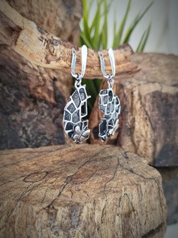 Дамски сребърни обеци 769E