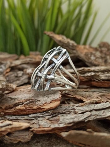 Дамски сребърен пръстен 