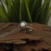 KABBALAH* сребърен пръстен с перла