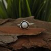 KABBALAH* сребърен пръстен с перла