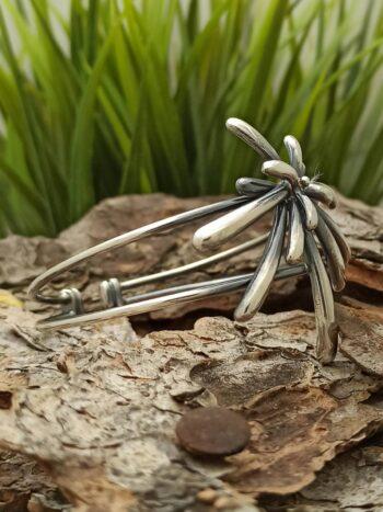 Дамска сребърна гривна 