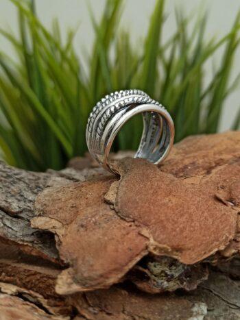 Дамски сребърен пръстен 1341R