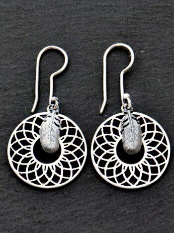 Обеци от сребро КАПАН ЗА СЪНИЩА