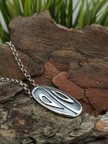 Сребърен медальон 