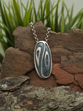 Сребърен медальон 