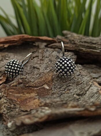 Сребърни обеци 