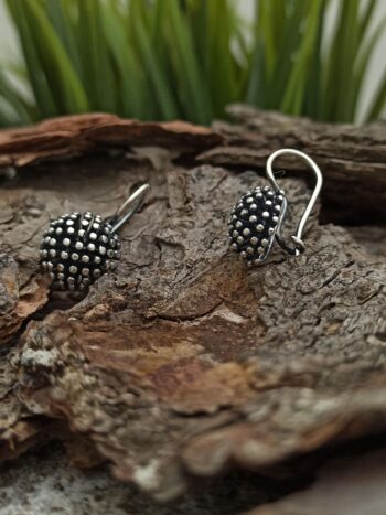 Сребърни обеци 